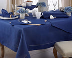 SARO LIFESTYLE Hemstitched Border Tablecloth - Image 4