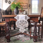 Elegant Vintage Lace Table Runner 36 inches Long - Image 9