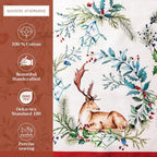 Maison d' Hermine Placemats Set of 4 Reusable 100% Cotton | Cloth Place Mats - Image 2