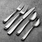 Oneida Moda Dinner Forks Silverware Set - Image 5