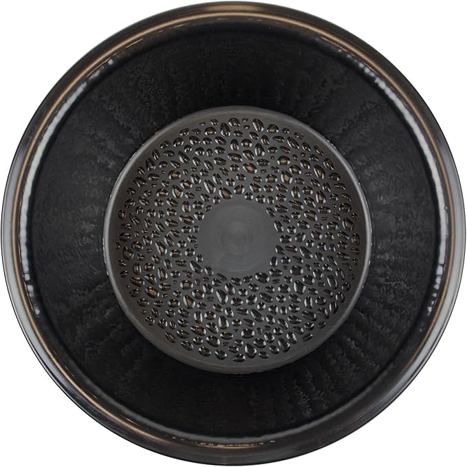 Noel Asmar Signature Pedicure Bowl - Eco friendly and Recyclable, Made from Resin - BPA and Toxin Free (Espresso)