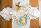 DII Polka Dot Party Print Tabletop Collection Reusable & Machine Washable - Image 5