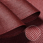FunWheat Round Braided Placemats Set of 6 Table Mats - Image 4