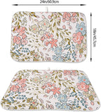 Spring Pink Floral Dish Drying Mat - Image 2