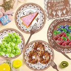 96 Pcs Cielito Lindo Party Decorations, Terracotta Tableware Set | Includes - Image 5