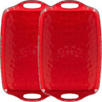 Christmas Large Melamine Serving Tray by ZAROCRUS
