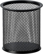Amazon Basics Wire Mesh Pen Holder, Pencil Cup Desk Organizer by AmazonBasics
