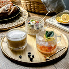 Gezzeny Vintage Glass Coffee Mugs - Image 2