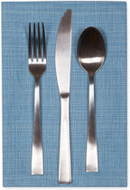 DII Variegated Tabletop Collection, Napkin Set, Light Blue, 6 Piece - Image 2