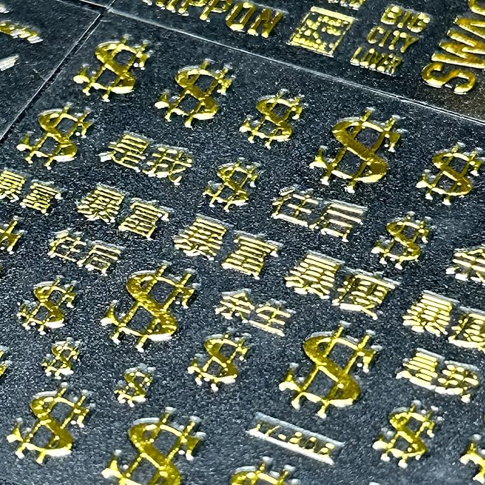 30 Sheets Gold Nail Stickers Decals Gold Star Line Nail Decals 3D Self-Adhesive Nail Art Stickers Flower Butterfly Nail Supplies for DIY Acrylic Nails for Women