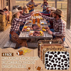 4 Pieces Western Serving Trays - Image 5