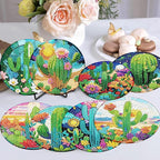 Mrnsiet 8PCS Diamond Art Coasters - Image 2