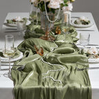 Leetaltree Dazzle Table Runner-Luxury Scarf Table Runner 120 Inch 10FT by Leetaltree-ArtatEveryTable
