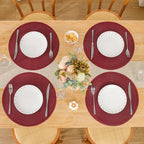 SHACOS Round Placemats Set of 8 - Image 8