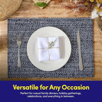 Sweet Home Collection 100% Cotton Placemats - Image 5