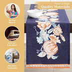Maison d' Hermine Table Runner 100% Cotton 14.50" x 108" | Table Runners 108 - Image 3