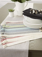 DII Variegated Tabletop Collection, Placemat Set3x19, Mediterranean, 6 Piece - Image 6