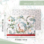 Maison d' Hermine Placemats Set of 4 Reusable 100% Cotton | Cloth Place Mats - Image 4