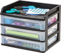 IRIS USA 3-Drawer Medium Desktop Organizer by IRISUSA