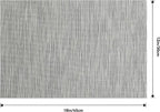 Leetaltree Silver Placemats Set of 6 - Image 9