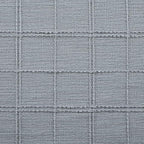 Linen Checked Farmhouse Table Runner, 13x108 Inches Chambray | Raised Grid - Image 6