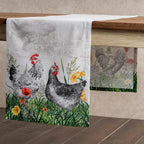 Maison d' Hermine Table Runner 100% Cotton 14.50" x 72" | Table Runners 72 - Image 8