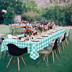 Checkered Tablecloth Rectangle, 70 x 90 Inch - Image 7