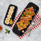 R-kay 4 Pack Black Plastic Serving Tray - Image 3
