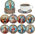 Jesus Diamond Art Coasters by INCOK