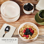 Sheffield Home Large Stoneware Cereal Bowls - Image 6