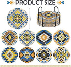 Aztec Diamond Art Coasters - Image 2