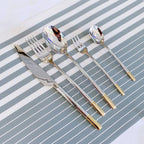 Silverware Set Service for 12, IKXO 48-Piece Modern Stainless Steel Flatware - Image 7