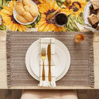 DII Variegated Tabletop Collection, Placemat Set, 6 Piece - Image 3