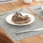 Leetaltree Linen Grey Placemats Set of 12 - Image 8